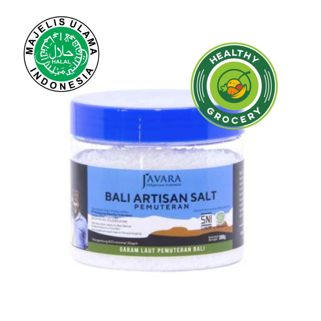 

Javara Pemuteran Sea Salt / Bali artisan salt 300gr