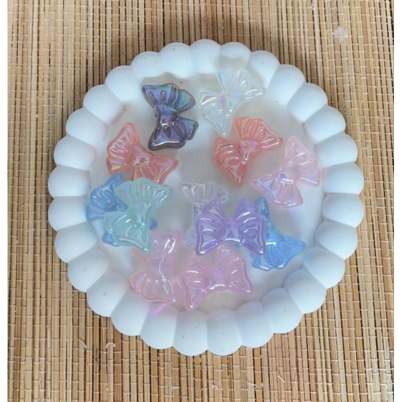 mote manik pita besar transparan kilap