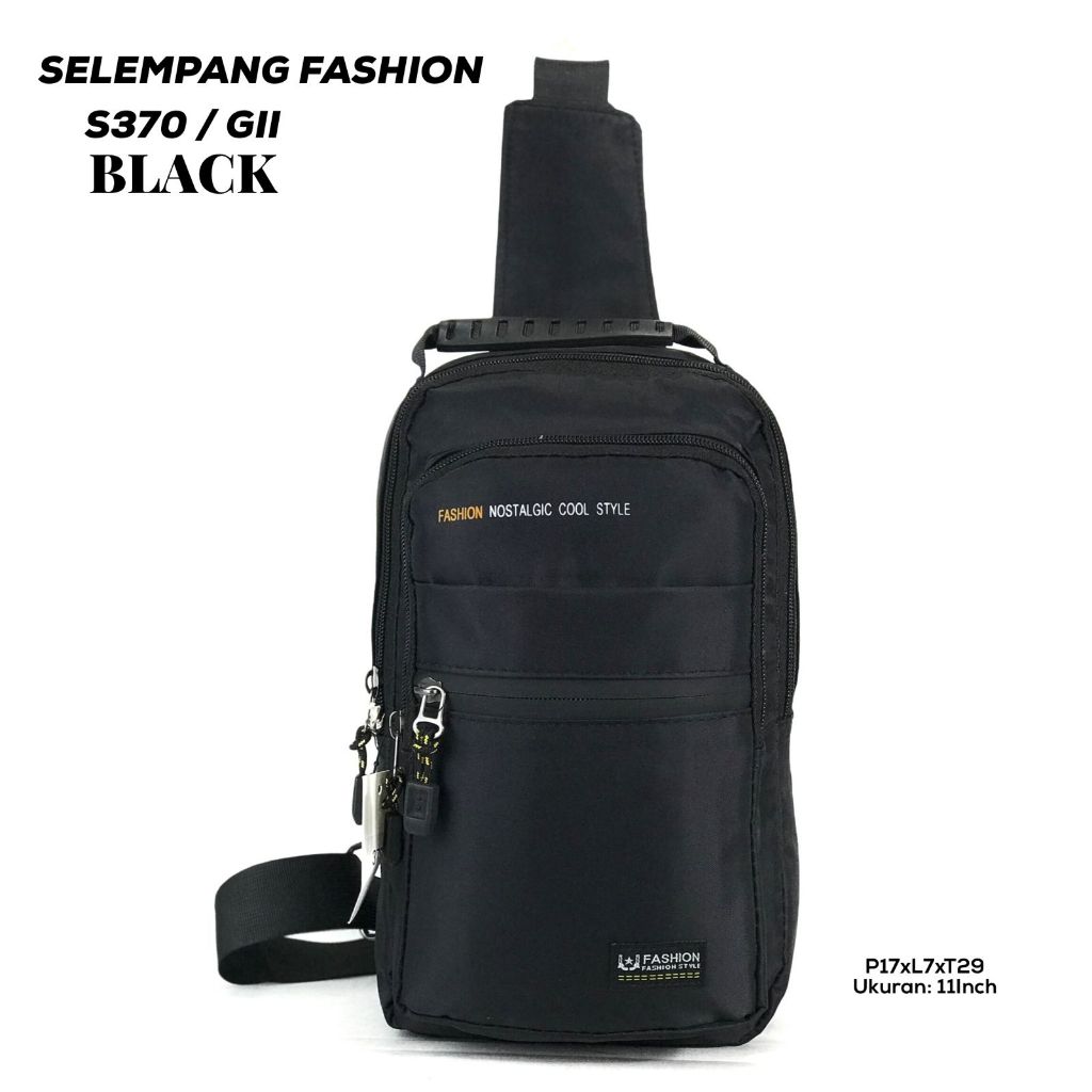 TAS SELEMPANG BAHAN PARASUT TAS SELEMPANG DADA PRIA S370