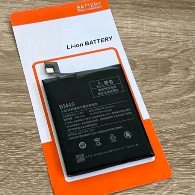 BATERAI ORIGINAL Xiaomi Redmi NOTE 3 / NOTE 3 PRO ( kode baterai: BM46 )