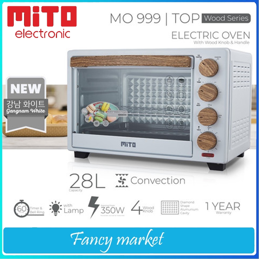 OVEN MITO MO-999 Oven Mito Listrik Mito Mo 999 TOP kapasitas 28L Low watt GARANSI RESMI MITO
