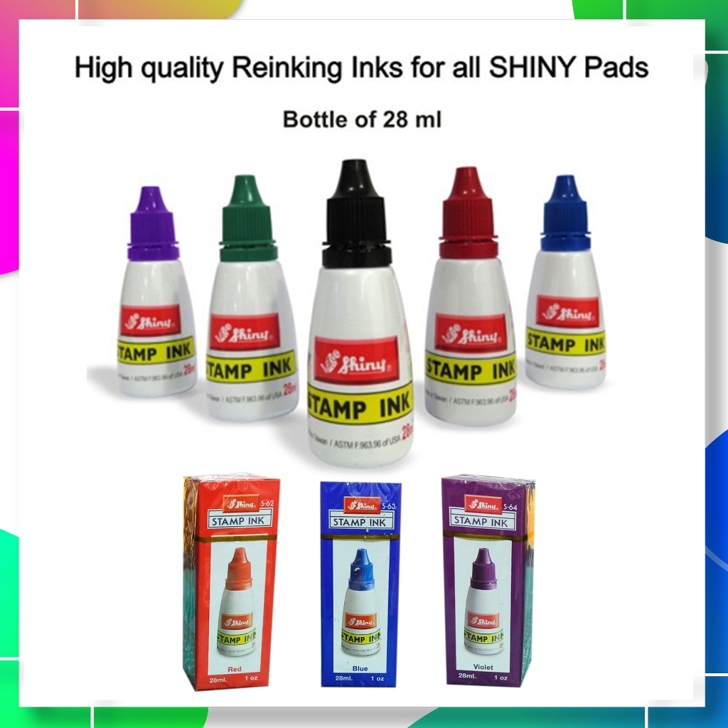 

Tinta Stempel Shiny Refil Isi ulang