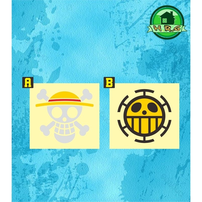 

ONE PIECE logo cutting sticker