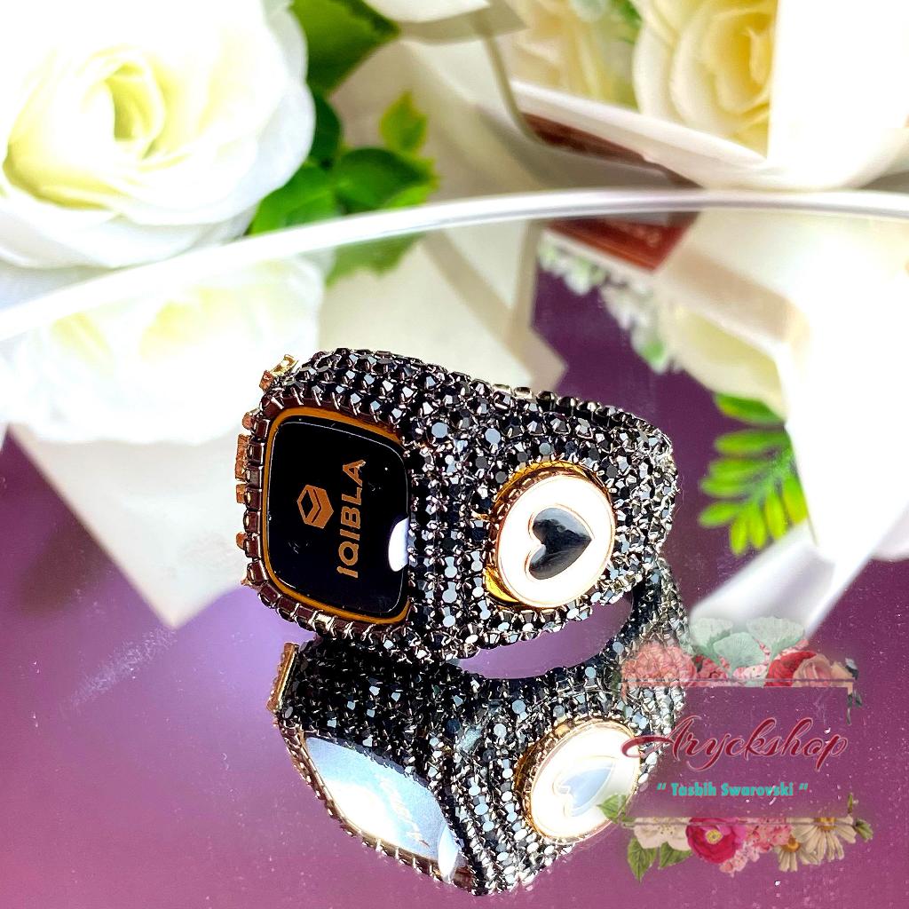 Tasbih Iqibla swarovski | smart zikir ring tasbih digital