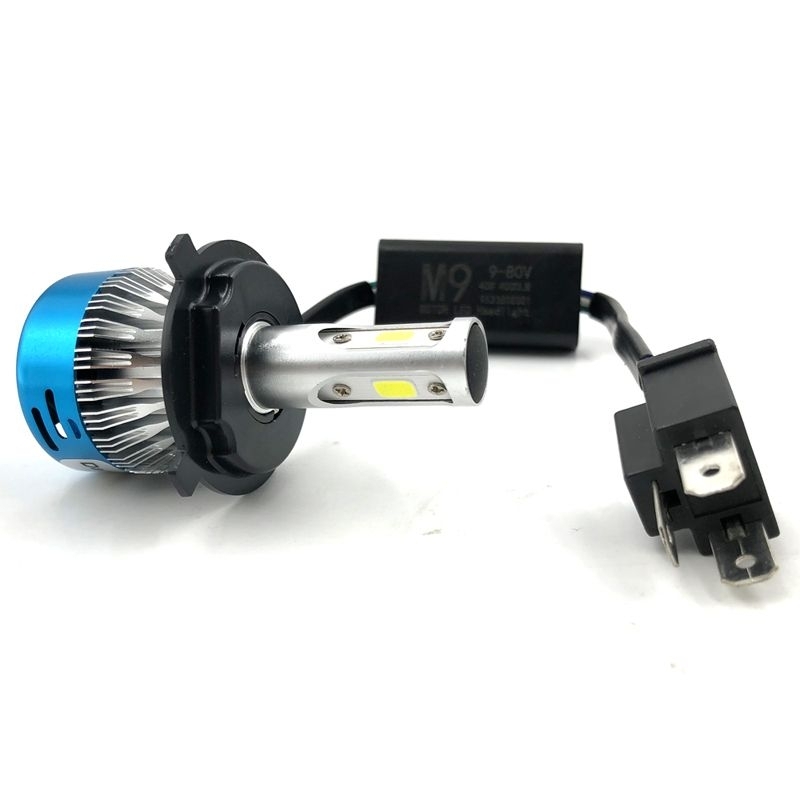 Lampu motor beat super terang fokus 6 sisi full led kipas