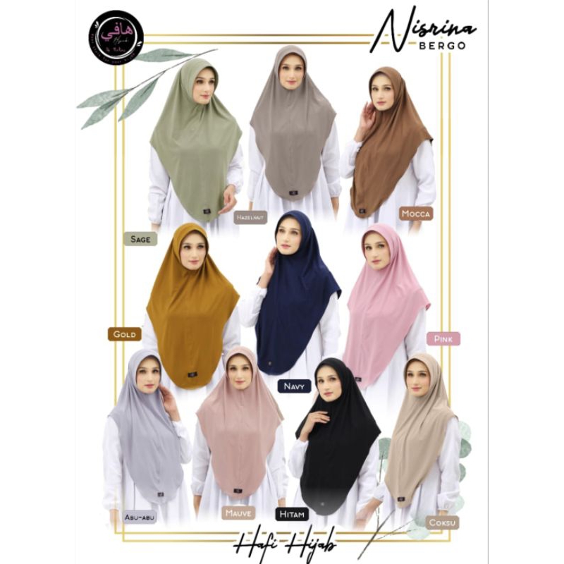 Nisrina bergo by Hafi Hijab