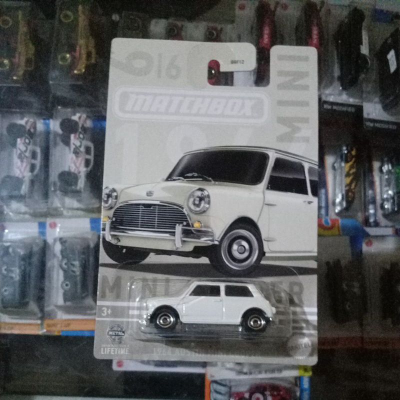matchbox 1966 Austin mini cooper putih
