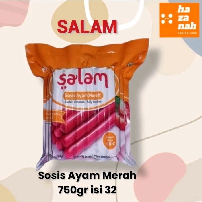 Salam Sosis Ayam Merah isi 32