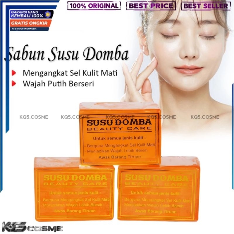 ASLI Sabun Susu Domba Beauty Care Sabun Pemutih Wajah & Badan Ampuh