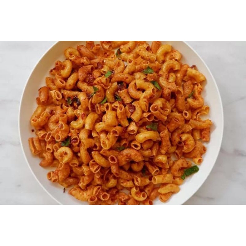 

Makaroni cikruh dauh jeruk kemasan 250gr varian rasa