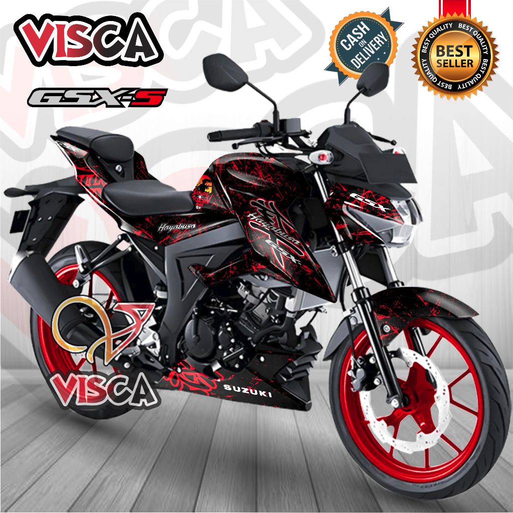 Decal Gsx S150 Full Body Stiker Gsx S150 Full Body Decal Gsx 150S Full Body Striping Gsx S150 Full B