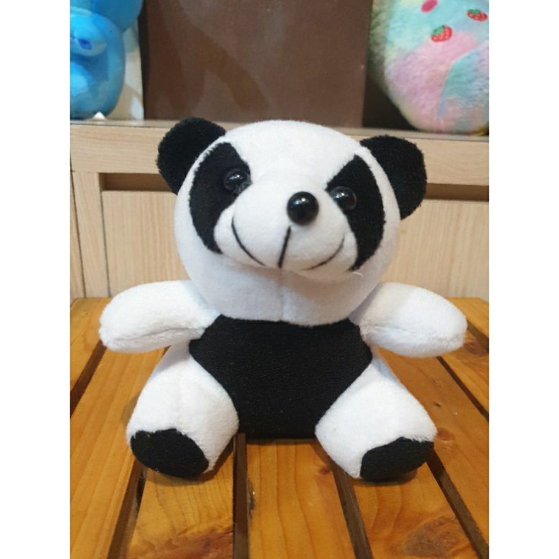 Boneka Mini Panda 14 cm Boneka Kecil