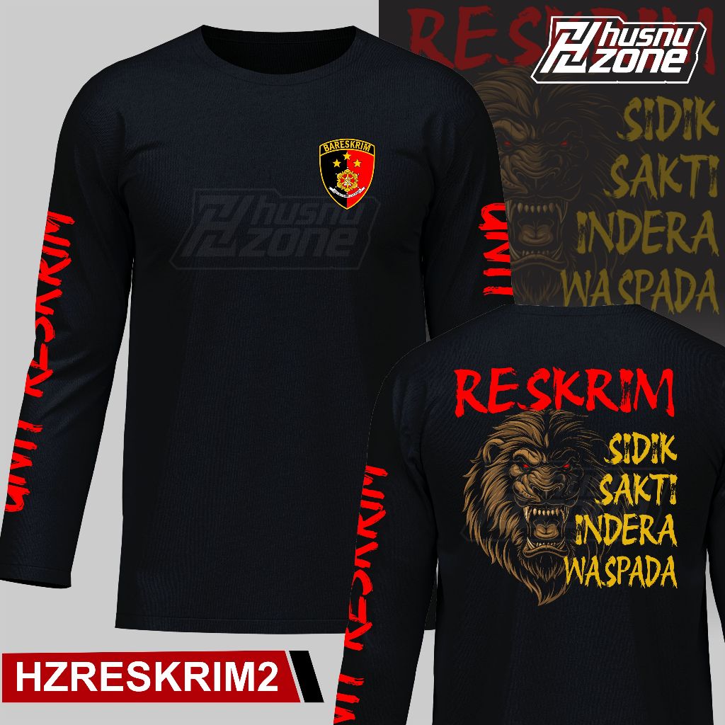 Kaos Polisi Unit Reskrim Bareskrim t-shirt police