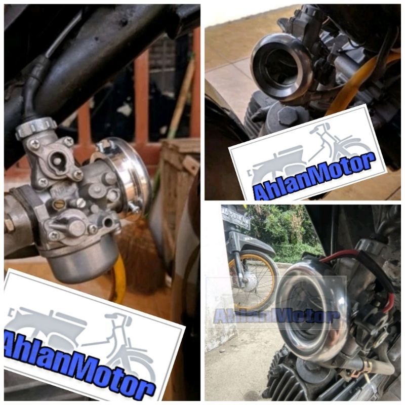 velocity  stack donat karbu kharisma/supra 125 bahan dural