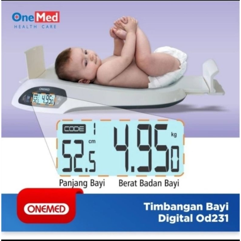 Timbangan Bayi Digital Onemed OD 231B / Timbangan bayi Onemed