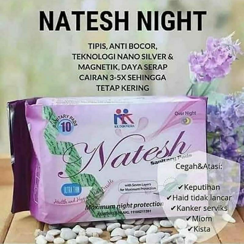 Pembalut Natesh Night Original