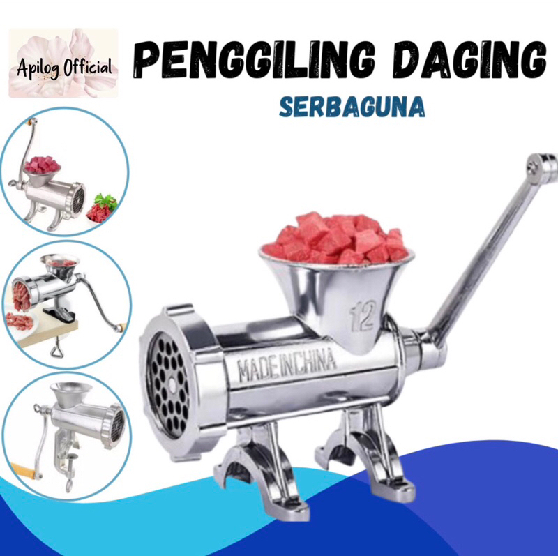 PENGGILING DAGING / GILINGAN DAGING MANUAL NO 12 QME 8012/ GILINGAN DAGING NO 12