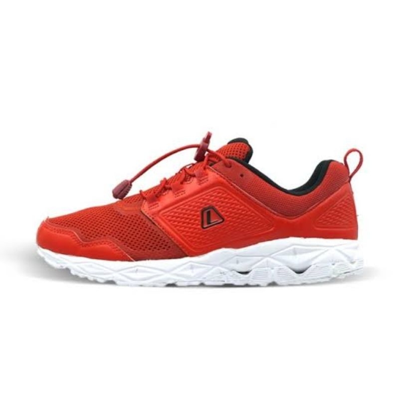Sepatu League Cowo Merah Vader M Running Shoes Pria Original