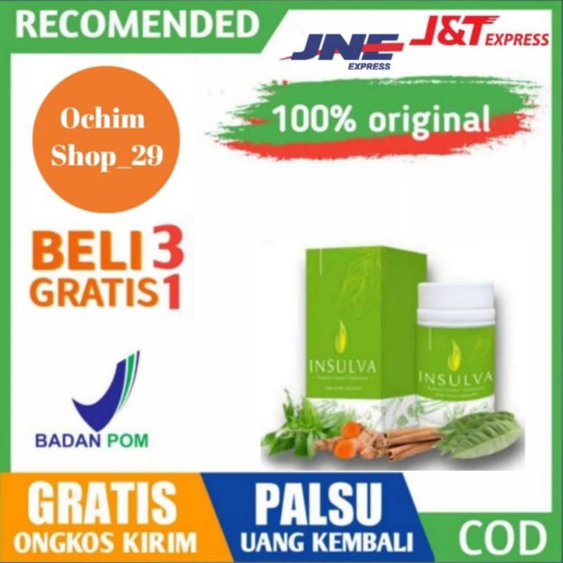 INSULVA ASLI 100% ORIGINAL OBAT DIABETES AMPUH DIJAMIN KHASIATNYA