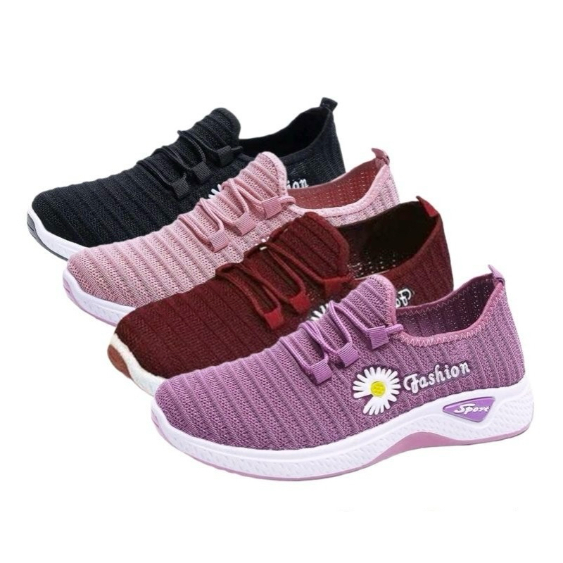 SEPATU WANITA MOTIF DAISY SW05