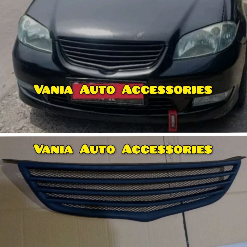Grill Elegant mobil Vios 2003 2004 2005 limo dan non limo gen 1 | garis elegan Gril