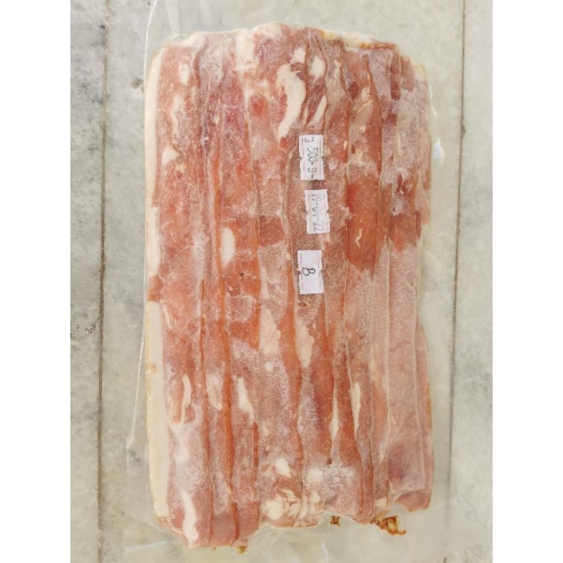 

NATUREFOOD daging babi local pork smoked ham smoked bacon BBQ RIBS