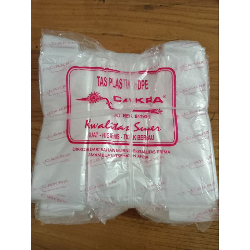 Kantong Plastik Bening Uk 24/Kantong Kresek Bening