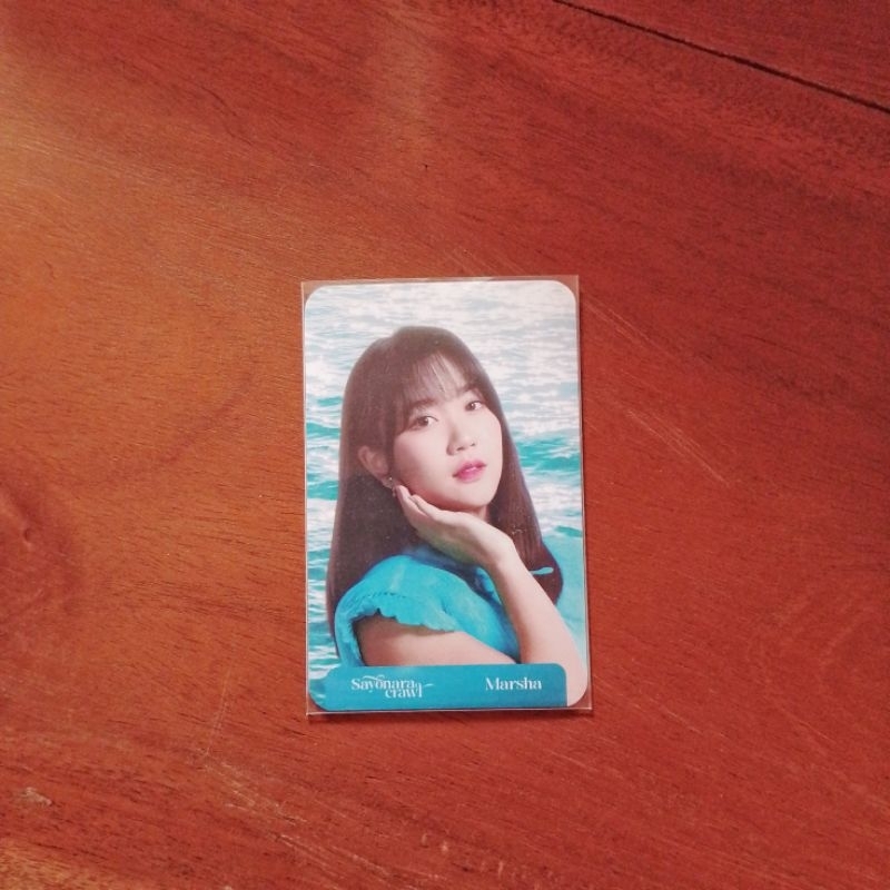Photocard Marsha JKT48 - Sayonara Crawl