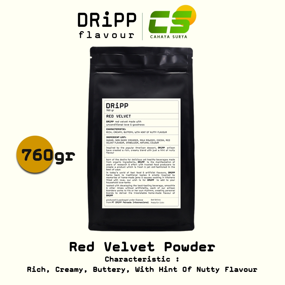 

Dripp Powder / Bubuk Minuman - Red Velvet 760 gr