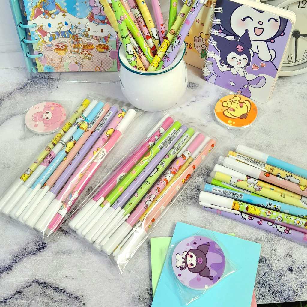 

Paket Pulpen Odemei Erasable (12 PCS) Variant Mix Campur Tinta Hitam / Paket 12 PCS Pen Erasable Karakter Random tinta bisa di hapus Alat Tulis Sekolah Anak Kekinian Harga Super Murah bisa Grosir dan COD