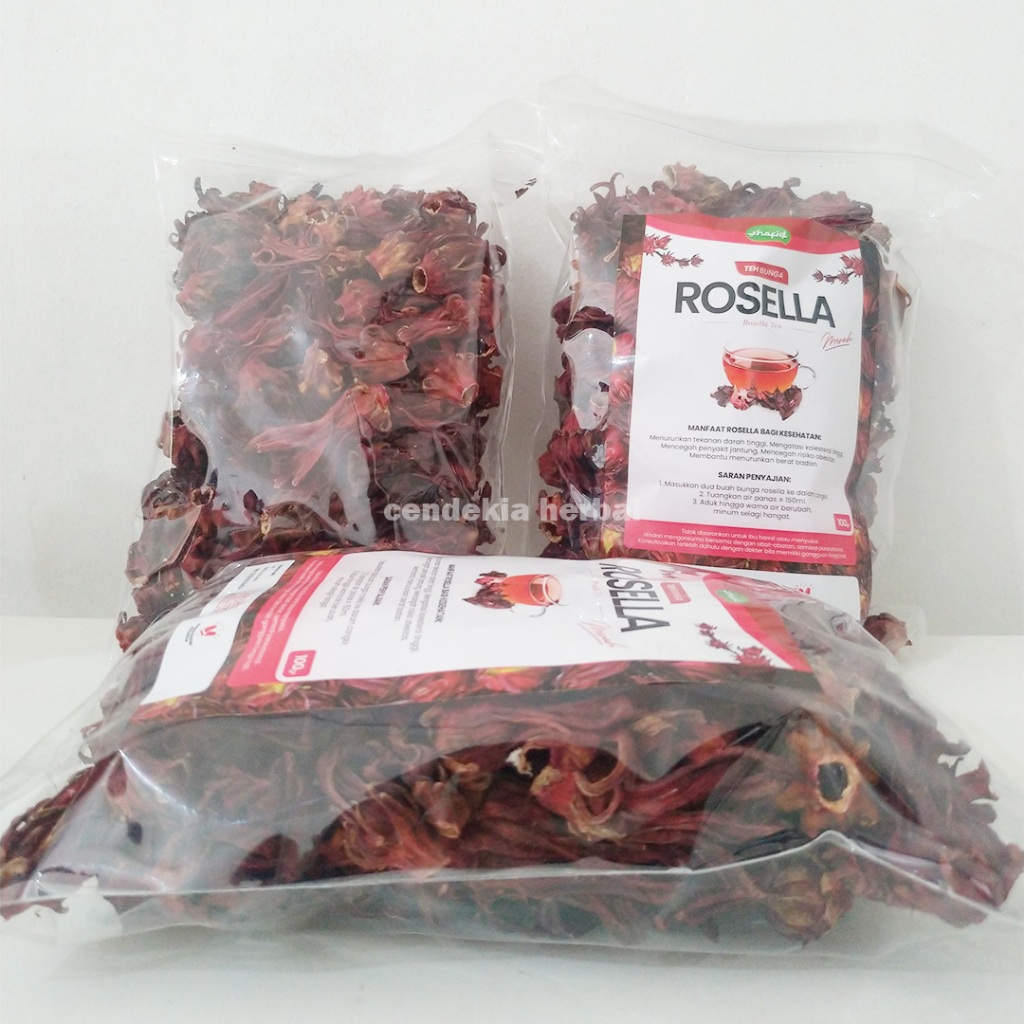 

Teh Bunga Rosella Merah Grade A+ Minuman Teh Herbal Bagi Kesehatan 100% Alami