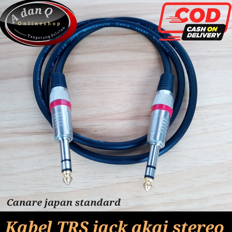 Jack akai stereo to jack akai stereo jack akai TRS 65 kabel canare