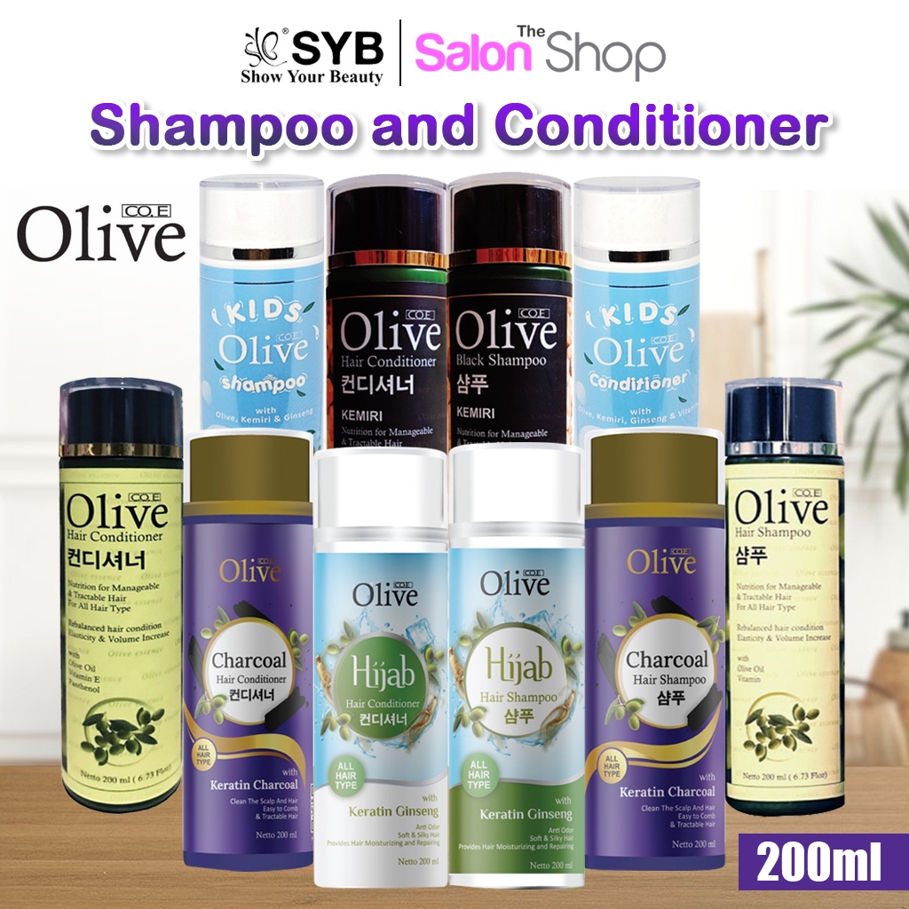 SYB CO.E Olive Hair Treatment | Shampoo | Conditioner | Tonic | SYB Shampo Serum Kids | gdkd01