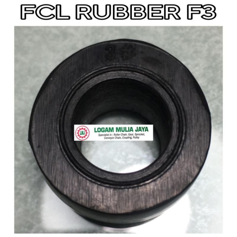 RUBBER F3 F-3 KARET F 3 F3 KOPEL KOPLING FCL COUPLING FCL