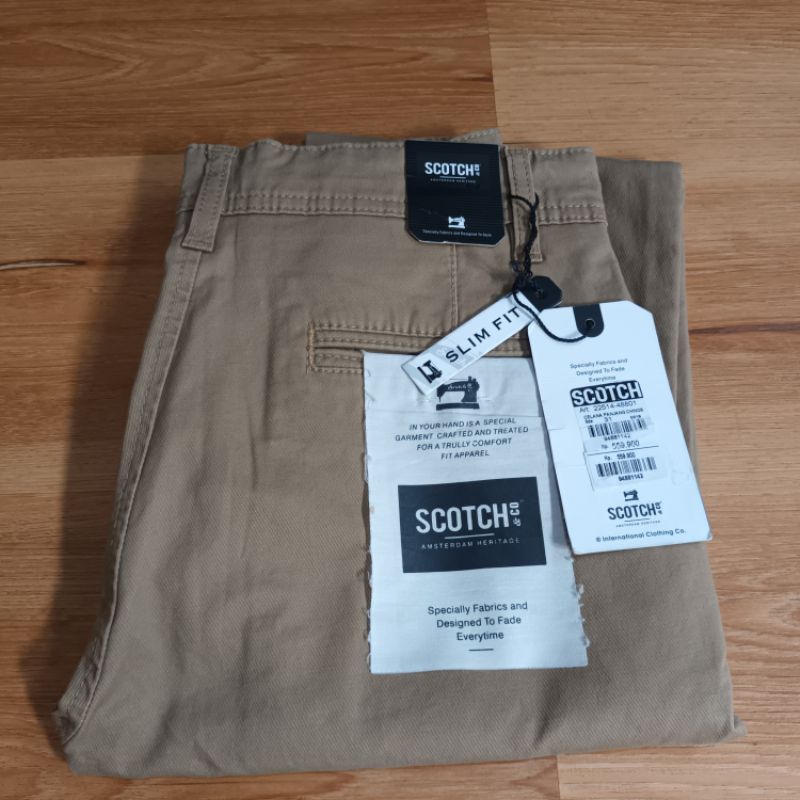 Scotch & CO Slim Fit Celana panjang chinos size 29 Original 100%