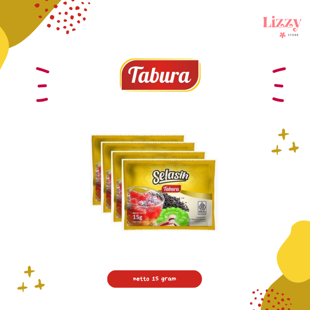 Tabura bijj selasih Kemasan Sachet 15gram