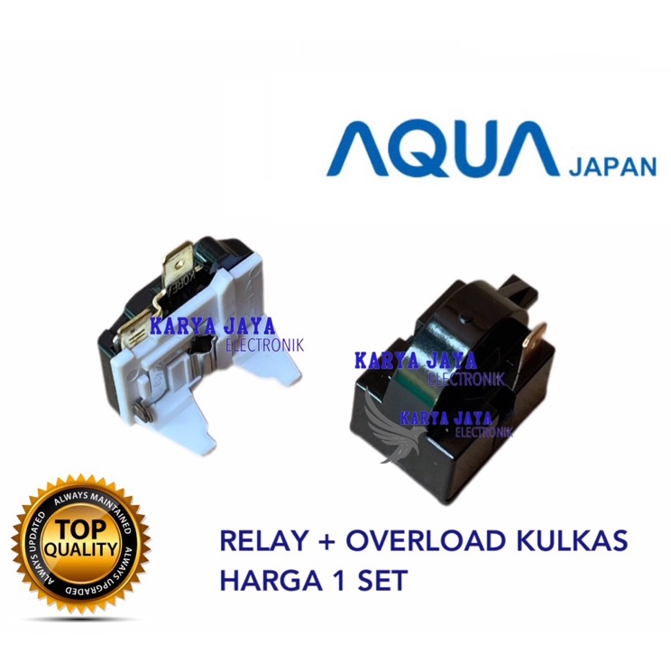 BGW Relay Ptc Overload Kulkas AQUA 1 pintu