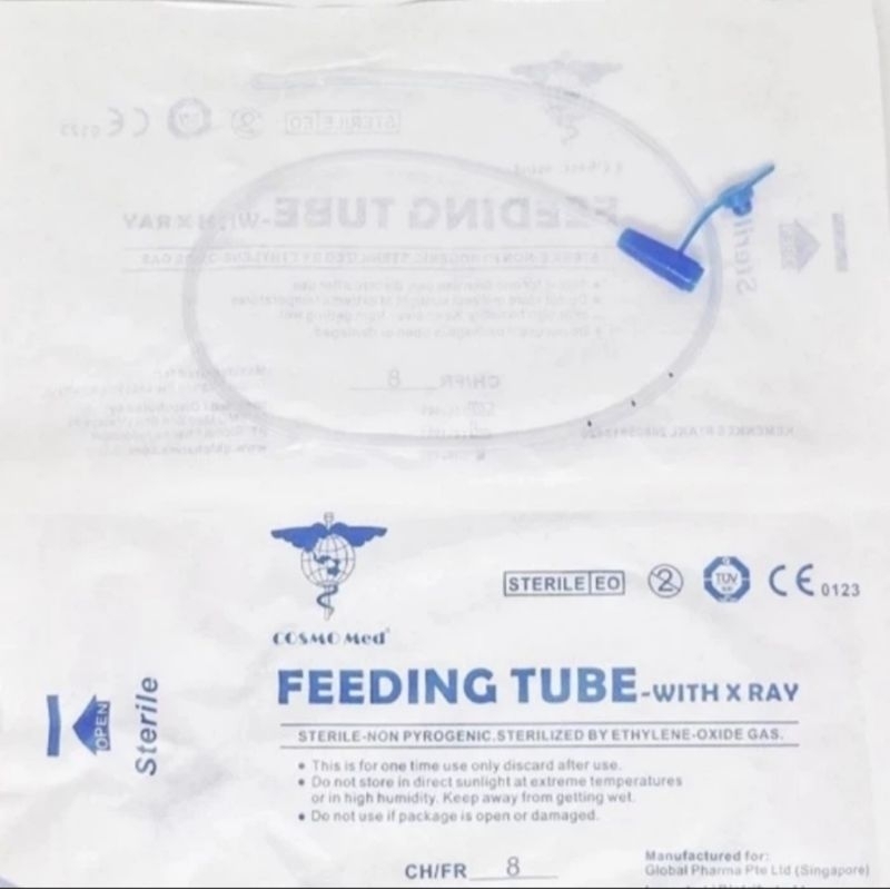 feading tube cosmomed 6 8 10 fr/ngt cosmomed 6 8 10 fr satuan