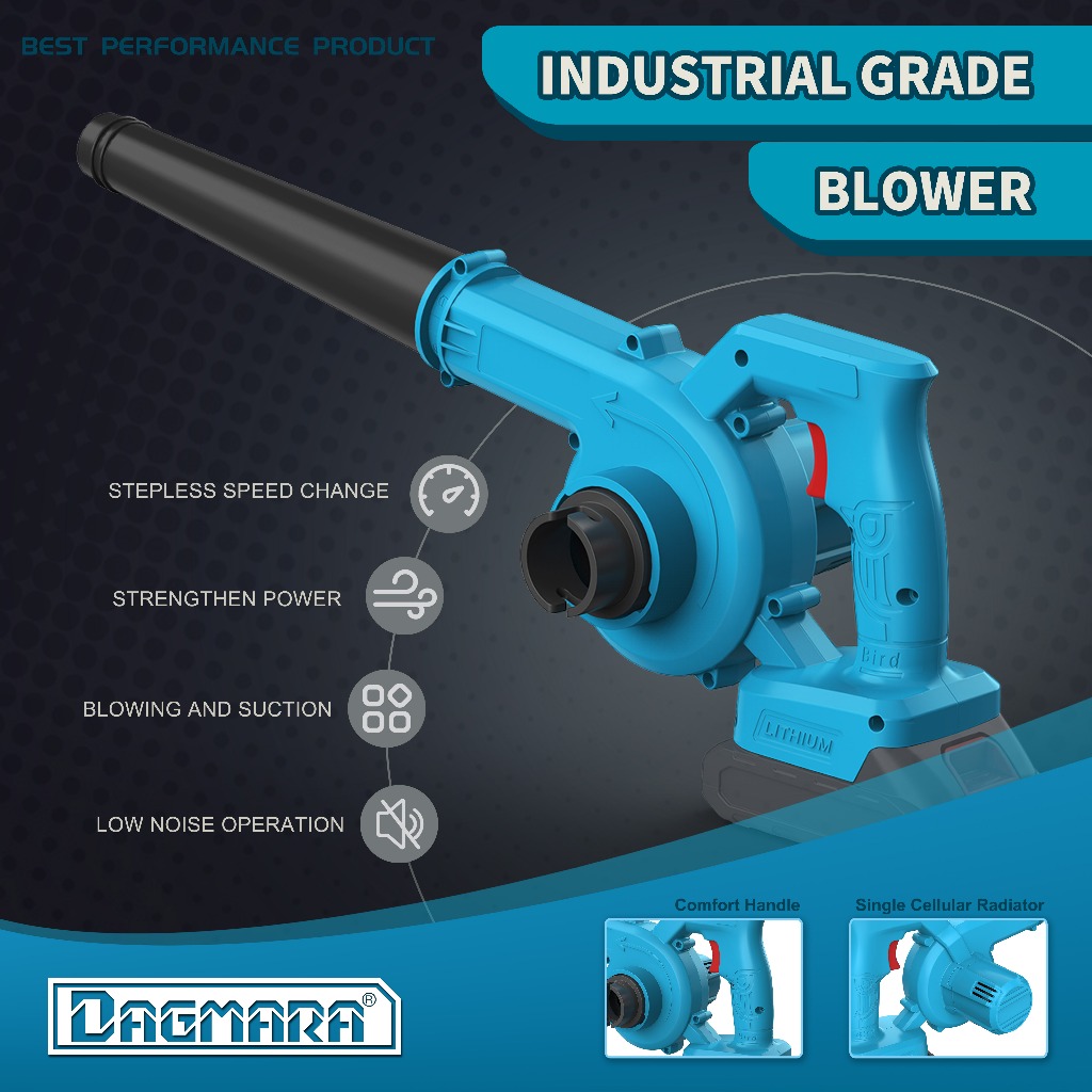 DAGMARA Mesin Blower Tangan Baterai Cordless Blower TOOLS 21V