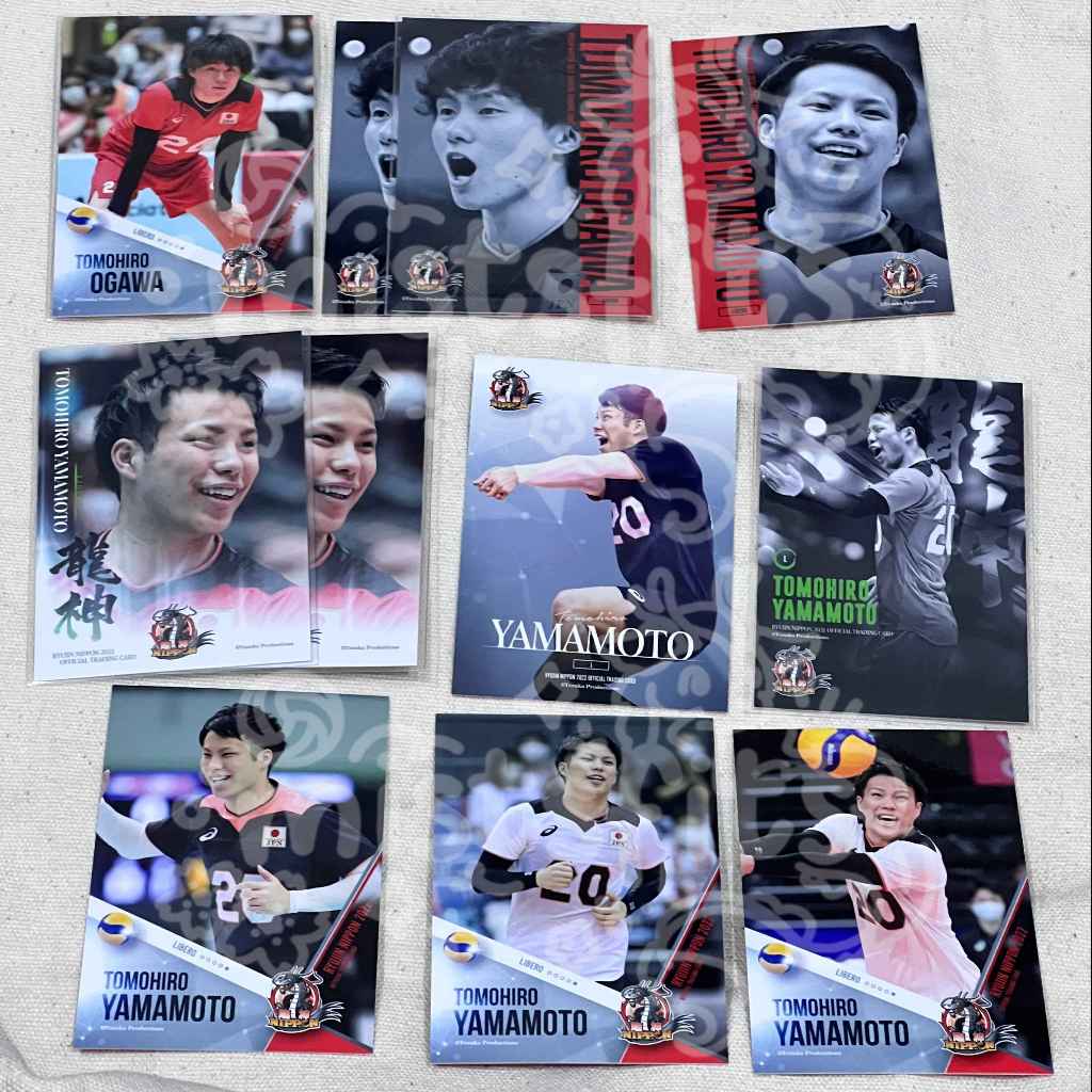 SET Ryujin Nippon Trading Card Tomohiro Ogawa Yamamoto Libero SPC TC PC Photocard RJN
