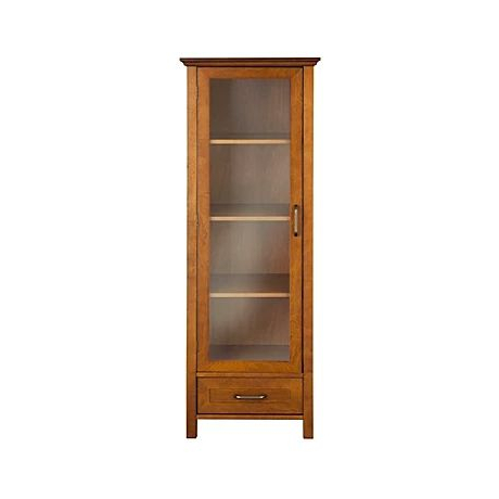 Lemari Perkakas Minimalis Kayu Jati 1 Pintu Kaca / Lemari 1 Pintu Minimalis