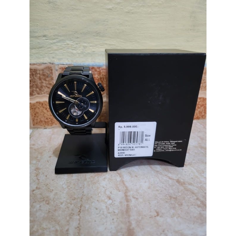 jam Recon XL automatic midnight Ripcurl original