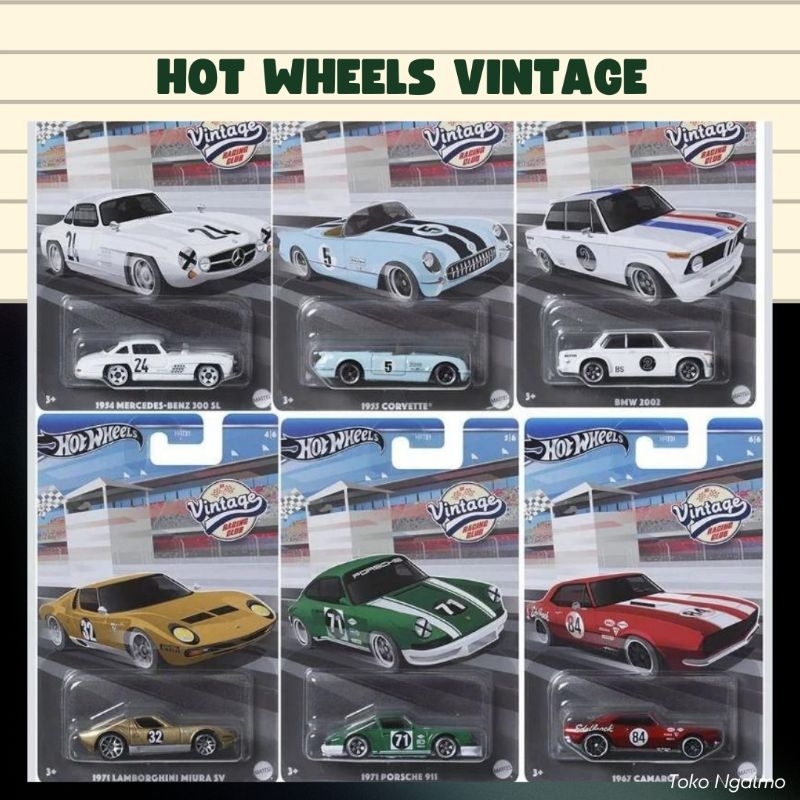 HOT WHEELS VINTAGE RACING CLUB