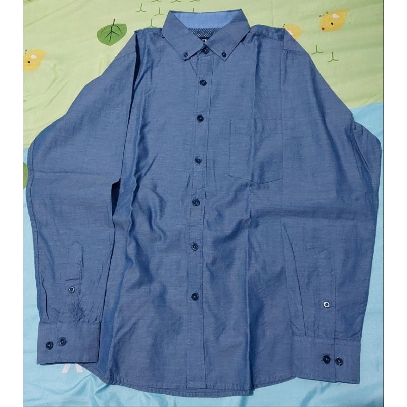 Kemeja Platini Lengan Panjang