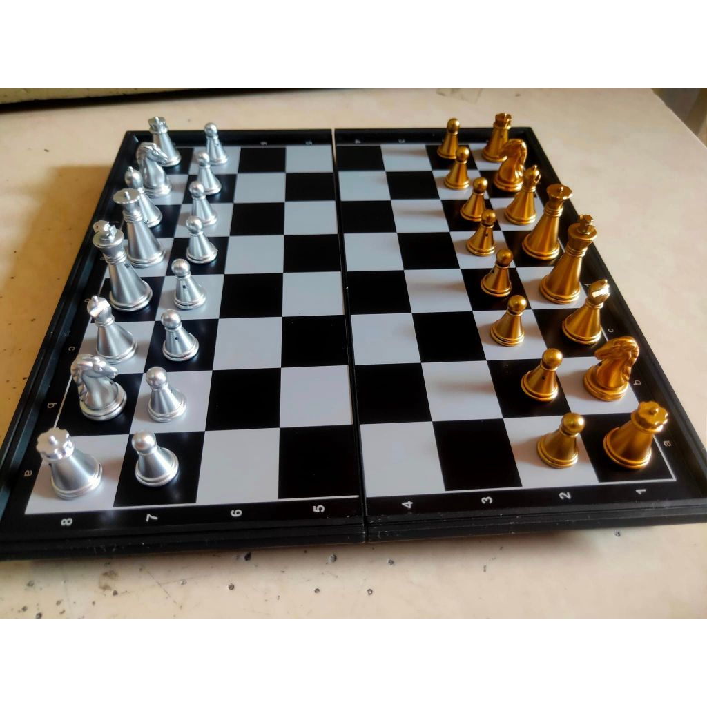 Catur Magnet Chess Magnetic Permainan Catur Papan Magnet