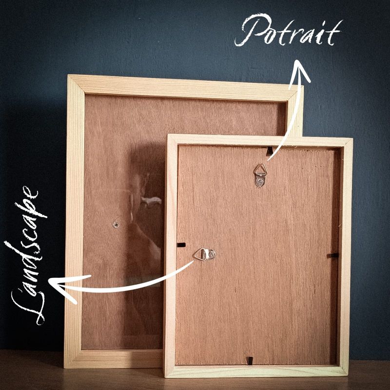 Pigura kayu pigura jati belanda pigura pinus