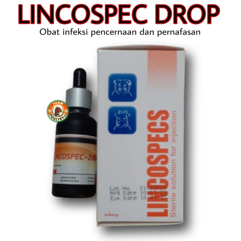 OBAT AYAM LINCOSPEC TETES MENGOBATI AYAM SAKIT SNOT NGOROK JENGGER BITU MENCRET BERAKKAPUR BERAKHIJA