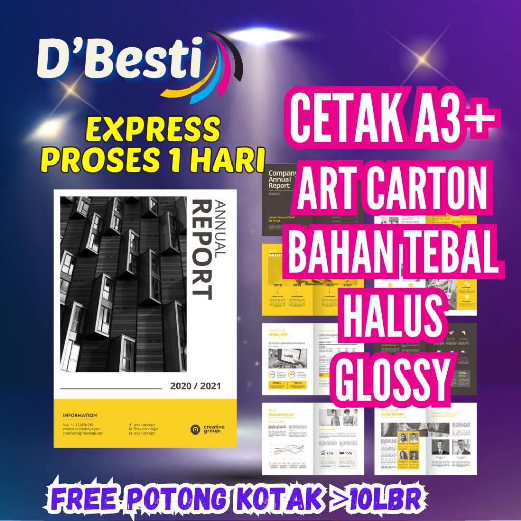 

Cetak Kertas Art Carton 210/260 gsm | express | sameday TANPA MINIMAL