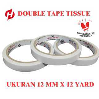 

Double Tape 12mm*12yard Isolasi Double tape 888 tape.......050