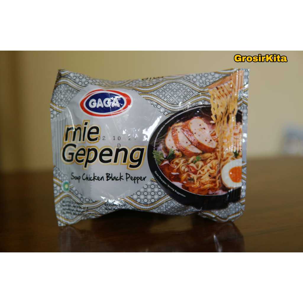 

Mie Gaga Gepeng Kuah Lada Hitam 67gr